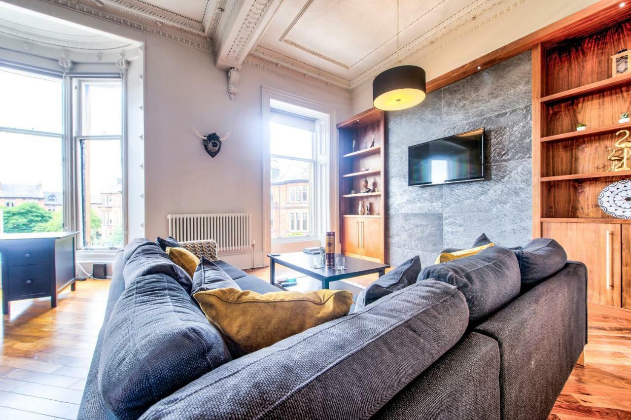 32 Victoria Crescent Road Appartamento Glasgow Esterno foto